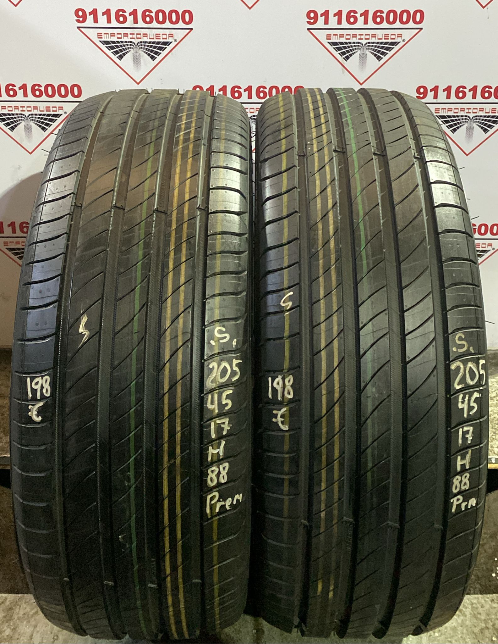 MICHELIN PRIMACY 4 USADO PREMIUM  205/45 R17 88 H